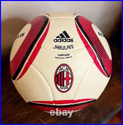 Adidas Jabulani Ac Milan Autographed Replica Match Ball