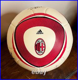 Adidas Jabulani Ac Milan Autographed Replica Match Ball