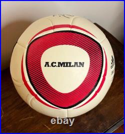 Adidas Jabulani Ac Milan Autographed Replica Match Ball