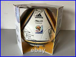 Adidas Jabulani match ball 2010 Fifa World Cup signed by the Dutch team
