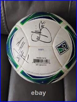Adidas MLS FIFA Quality Pro Size 5 Soccer Ball Signed by multiple players