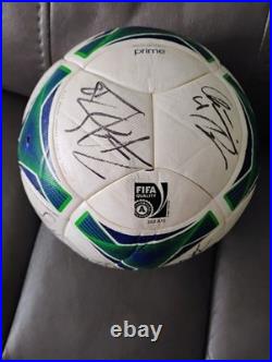 Adidas MLS FIFA Quality Pro Size 5 Soccer Ball Signed by multiple players