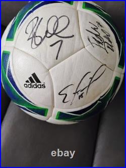 Adidas MLS FIFA Quality Pro Size 5 Soccer Ball Signed by multiple players