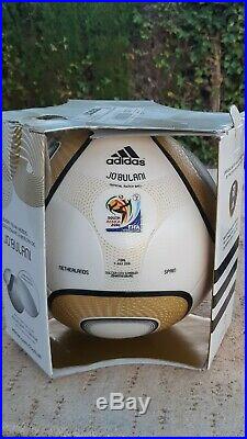 Adidas Match Ball Jobulani with letters & Box signed by Andres Iniesta