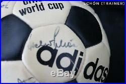 Adidas Mundial Elast signed by German National Team 1978 (Very Rare & Leather)