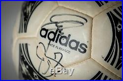 Adidas Questra FIFA World Cup 1994 made in France ball (signed by German team)