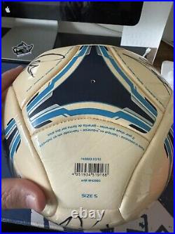 Adidas Real Madrid signed ball by starting 2012-2014 team