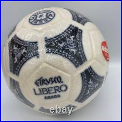 Adidas Soccer Ball 1990 FIFA World Cup Italy Signed by Yomiuri Verdi Rare