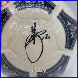 Adidas Soccer Ball 1990 FIFA World Cup Italy Signed by Yomiuri Verdi Rare