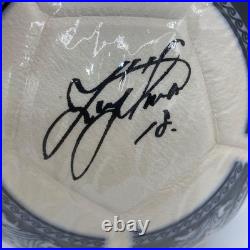 Adidas Soccer Ball 1990 FIFA World Cup Italy Signed by Yomiuri Verdi Rare