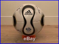 Adidas Teamgeist Official Matchball World Cup 2006 OMB Autographed Footgolf