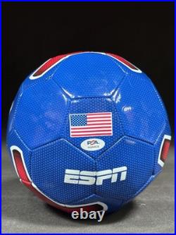 Alejandro Zendejas Signed USA Soccer Ball FIFA 2026 PSA AQ84638