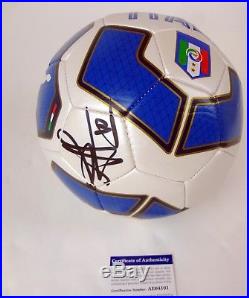 Alessandro Del Piero Italy World Cup Signed Autograph Soccer Ball PSA/DNA COA