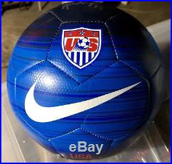 Alex Morgan AUTOGRAPHED Soccer Ball PSA Authentic USA