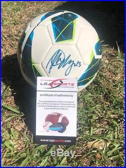 Alex Morgan Autographed Nike Soccer Ball Lojo Sports Marketing Inc