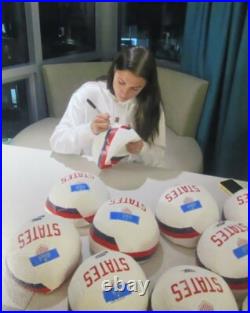 Alex Morgan Autographed/Signed Nike USA Soccer Ball U. S. Women's Soccer JSA