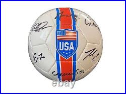 Alex Morgan, Megan Rapinoe, And Team USA Signed USA Soccer Ball With COA