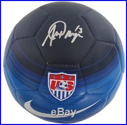 Alex Morgan Signed Authentic Team USA Nike Blue Soccer Ball LOJO