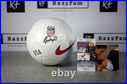 Alex Morgan Signed Team USA Logo Nike Soccer Ball (JSA COA)