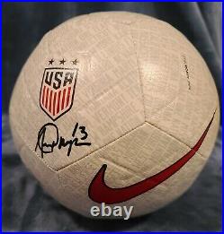 Alex Morgan Signed Team USA Nike One Nation Soccer Ball JSA