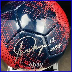 Alex Morgan Signed Team USA Women's World Cup Autographed Auto Soccer Ball COA