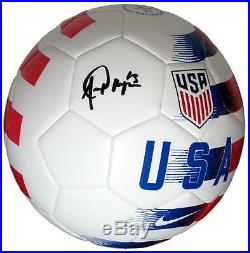 Alex Morgan Signed USA Women's World Cup White Nike Soccer Ball JSA 145552