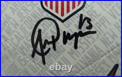 Alex Morgan Signed USA Women's World Cup White Nike Soccer Ball JSA 145553