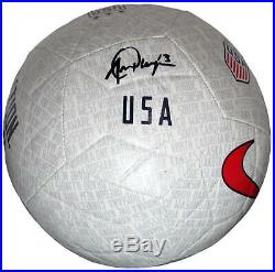 Alex Morgan Signed USA Women's World Cup White Nike Soccer Ball JSA 145714