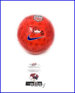 Alex Morgan TEAM USA Signed Autograph Nike Soccer Ball LOJO Sports Certified