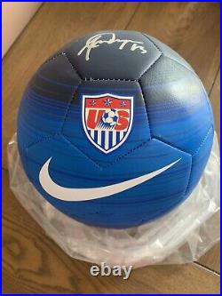 Alex Morgan USA Signed Soccer Ball. Authenticated By fanatics. Original Owner