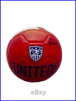 Alex Morgan United States USA WNT Nike Signed Soccer Ball Jsa
