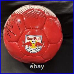 Alex Muyl Signed New York Red Bull Soccer Ball