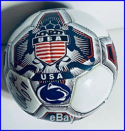 Ali Krieger Signed Autograph Soccer Ball Coa Penn State Team USA World Cup Auto