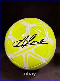 Alisson Becker Signed Soccer Ball Brazil PSA AO17314