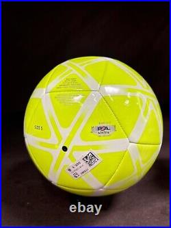 Alisson Becker Signed Soccer Ball Brazil PSA AO17314