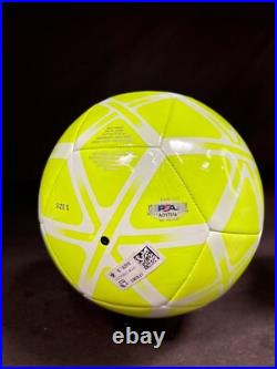 Alisson Becker Signed Soccer Ball Brazil PSA AO17314