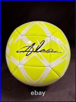 Alisson Becker Signed Soccer Ball Brazil PSA AO17315