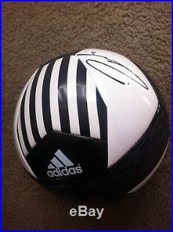 Andrea Pirlo Autographed Adidas Juventus Ball Italian AC Milan NYCFC PROOF