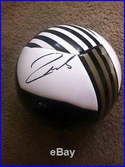 Andrea Pirlo Autographed Adidas Juventus Ball Italian AC Milan NYCFC PROOF BAS