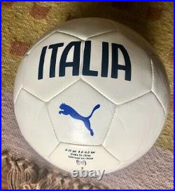 Andrea Pirlo Signed Autograph Full Size 5 Puma Soccer Ball Italy World Cup Proof