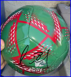 Andres Guardado Signed Mexico Soccer Ball