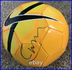 Andres Iniesta Signed Nike Size 5 Soccer Ball With Exact Proof
