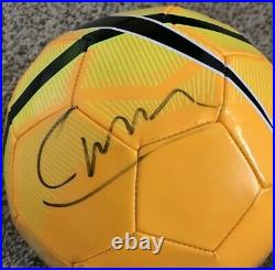 Andres Iniesta Signed Nike Size 5 Soccer Ball With Exact Proof