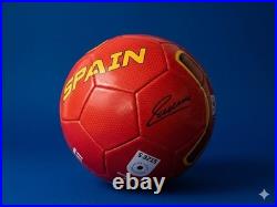 Andres Iniesta Signed Spain Soccer Ball PC Certified COA