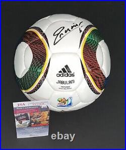 Andres Iniesta Spain Signed 2010 FIFA World Cup Soccer Ball JSA COA VV23810