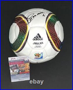 Andres Iniesta Spain Signed 2010 FIFA World Cup Soccer Ball JSA COA VV23811