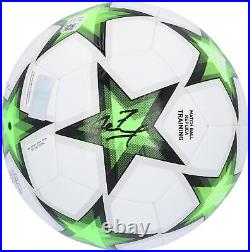 Andriy Shevchenko AC Milan Team Autographed UEFA Champions League Soccer Ball