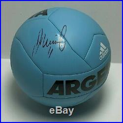 Angel Di María Signed Argentina Adidas Soccer Ball BAS Beckett B55752