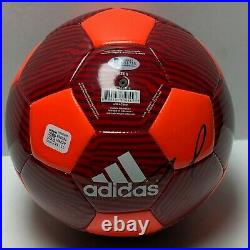 Anthony Martial & Jose Mourinho Signed Manchester United Soccer Ball BAS E51733