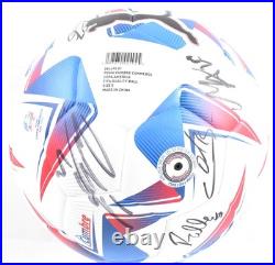Araujo/ C. Olivera/ E. Martinez/ M. Ugarte/A. Canobbio Signed Soccer Ball JSA